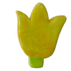 COMPRAR TIRADOR INFANTIL EBA ZOILO POMO   JALADERA KNOB PRIMAVERA NIÑO NIÑA FLOR TULIPAN YEMA